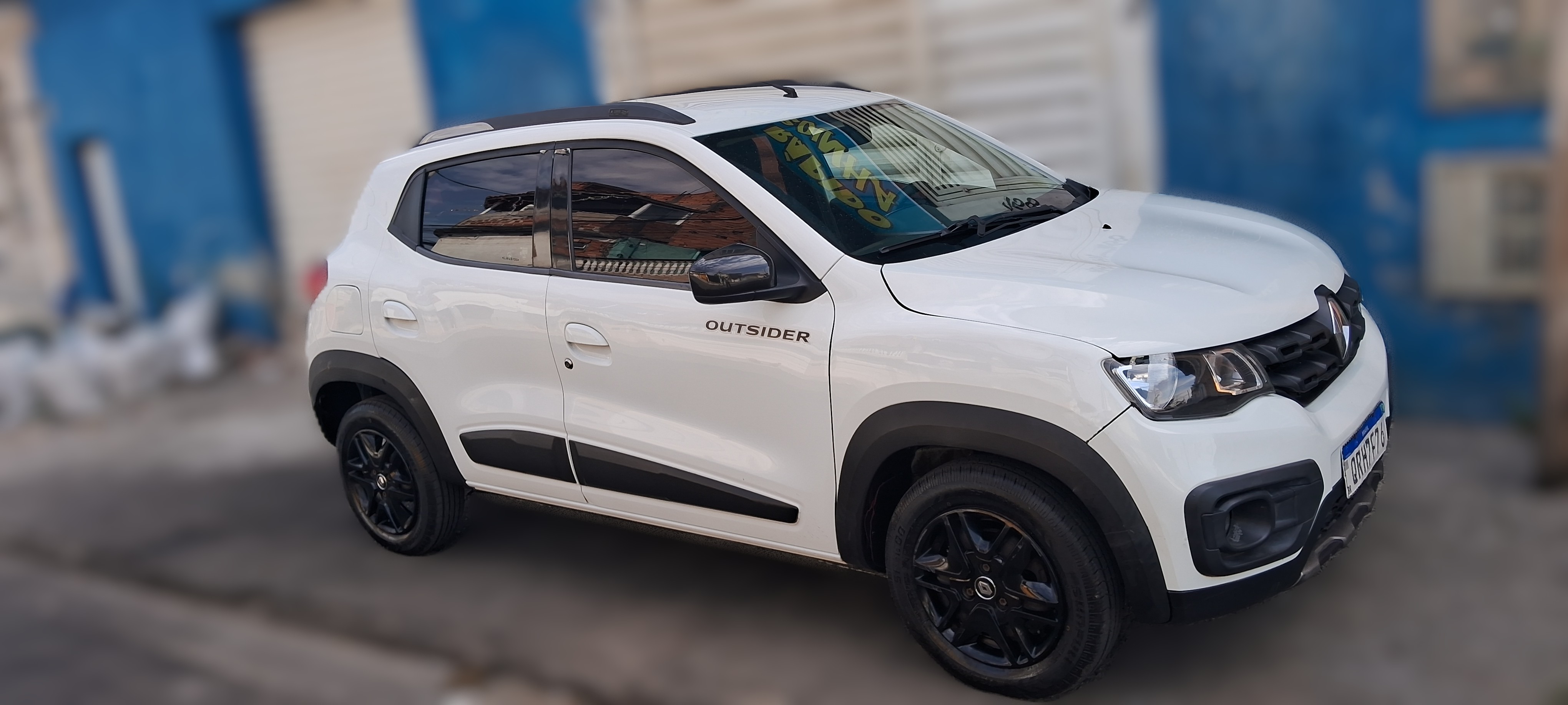 Renault Kwid 2019 - Detalhe lateral